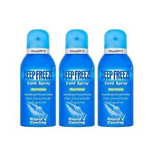 Deep Freeze Pain Relief Cold Spray - 3 Bottles 150ml Each - Free Delivery 👍❄️🙂