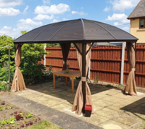 Hardtop gazebo canopy metal - canopy,