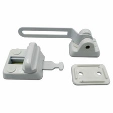 ERA UPVC Ventilation Lock Non-handed White/Brown