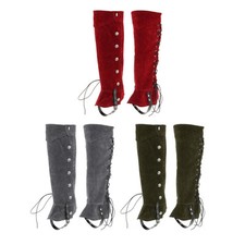 Pirate Boot Covers Waterproof Gothic Boots Case Pirate Boot Tops Shoes Cover for