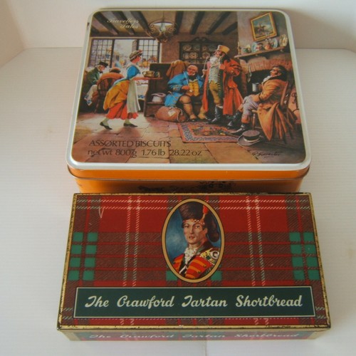 Empty tins crawford tartan - -,