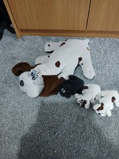 Pound Puppies Bundle with New Born Vintage 1980s Plush Soft Toys