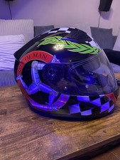 Nitro N2300 Isle of Man DVS Motorcycle Motorbike Helmet