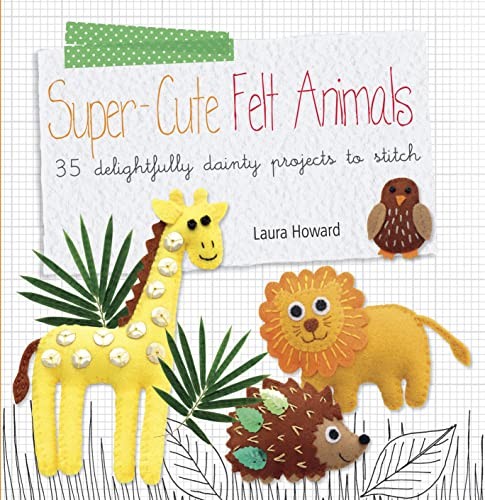Super cute felt animals - felt, 35