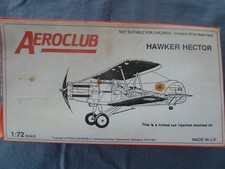 Hawker Hector 1/72. Aeroclub Short Run Kit. Complete.