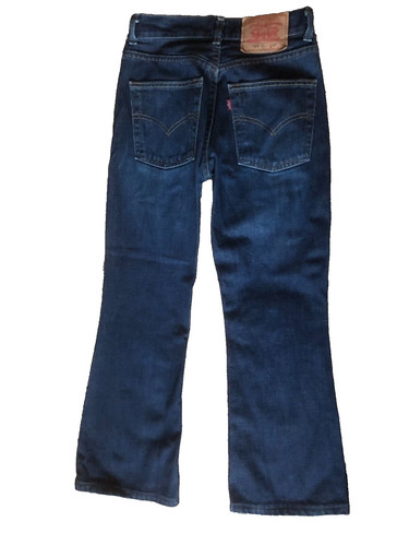 Levis 525 blue denim jeans - 525,
