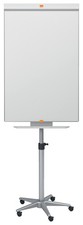 Nobo Barracuda Mobile Flipchart Easel Magnetic 745X690mm Grey 1902386