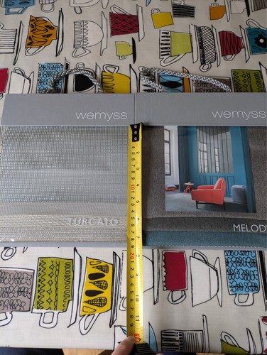 Fabric sample books pair - books, of