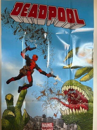 Deadpool marvel promo poster - promo,