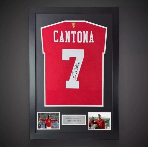 Eric cantona hand signed - cantona, and