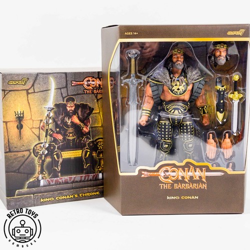 King conan throne super7 - king, &