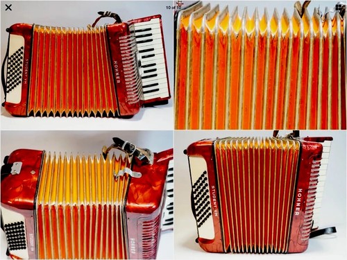 Hohner student bass red - vm, 48