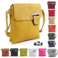 Ladies Girls Designer Casual Across Body Bag Women Zipper Messenger Shoulder Bag
