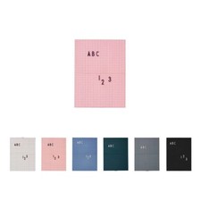 Design Letters Felt Memo Letter board | A4 Message board | Changeable Letter boa