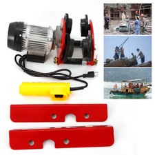 2200lbs Electric Wire Rope Hoist Trolley Overhead Motor Winch Hoist Garage Crane