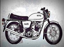 A4 photo Norton Commando 850