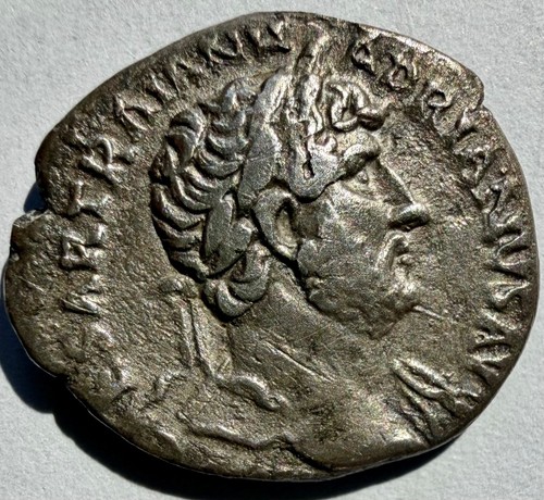 Hadrian denarius 119 122 - ar, ad