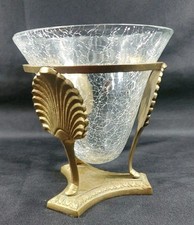 Clear Crackle Glass and Solid