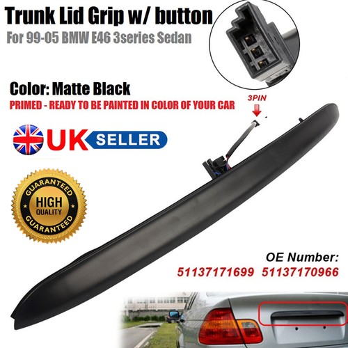 Rear trunk boot handle - rear,