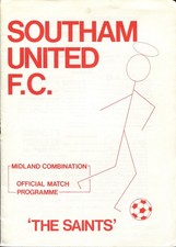 Southam United v Darlaston Old Boys 13/12/80 Midland Combination Division 3