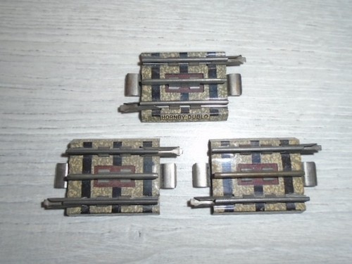 Hornby dublo track straight - dublo,