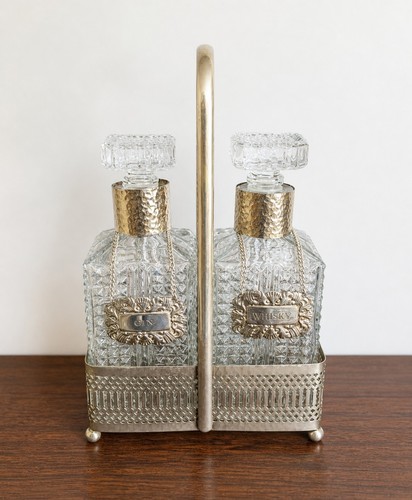 Vintage gin whisky decanter - gin,