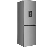 New Graded LOGIK LNFD55S23 50/50 Fridge Freezer - Silver RRP£329 R92