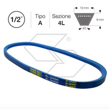 334 belt for blue bird - blue, lawn