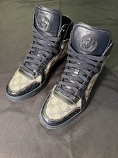 GUCCI CROCODILE CANVAS LEATHER