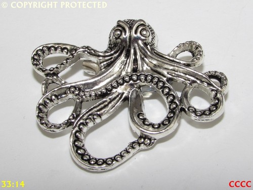 Steampunk brooch badge silver - brooch,