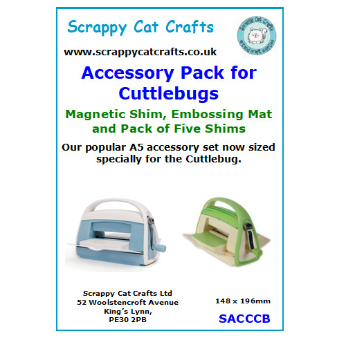 Accessory pack for - for, cuttlebug