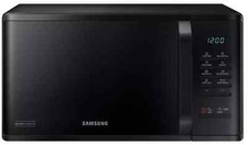 Samsung Microwave Oven 23L Standard Food Reheat Solo Ceramic MS23K3513AK - Black