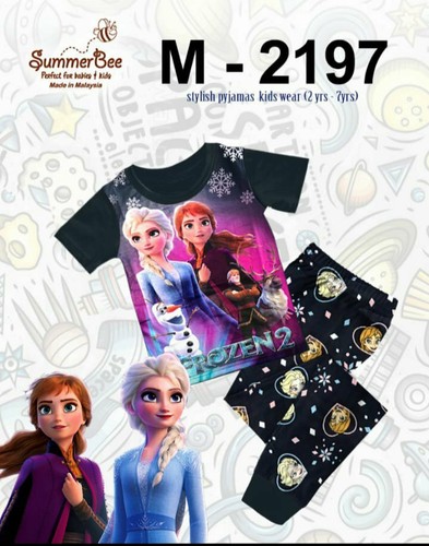 Frozen pyjamas short sleeve - 2,