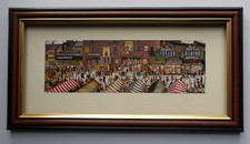 TERRY GORMAN PRINT - OLD RAG &TAG MARKET SHEFFIELD