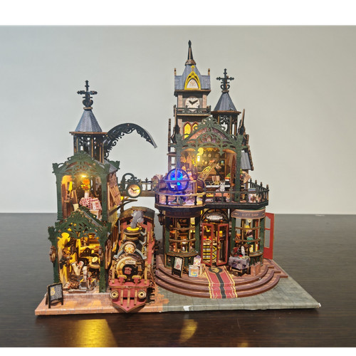 Steampunk storey gift - 2-storey,