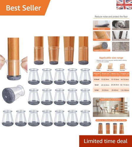 Elegant chair leg caps - leg, with
