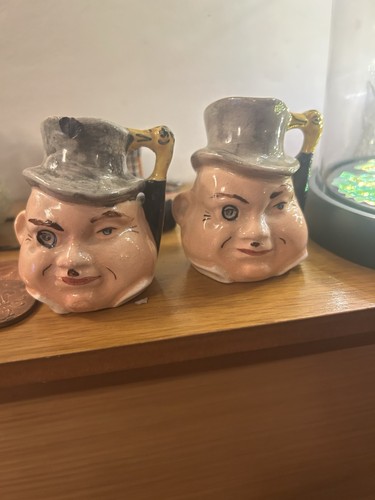 Pair burlington ware - ware, toby