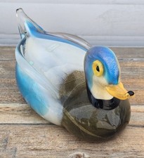 Murano Vintage Glass Duck