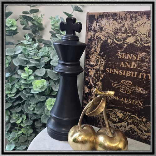 Large black ceramic - black,