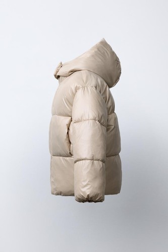 Zara shinny puffer jacket - zara,