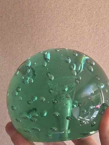 Large antique green - green, dump