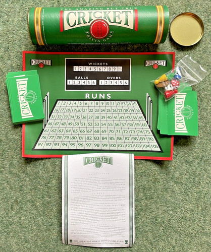 The cricket trivia game - trivia,