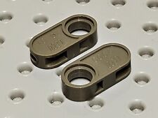 Lego Technic Flex Cable End, Pin Connection (Old) [2900] Original Dark Grey x2