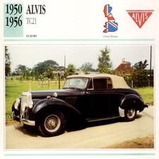 Alvis TC21, 1950-1956. Classic
