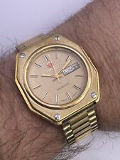 Vintage Watch Rado Golden City Automatic 39mm Original Bracelet Stunning