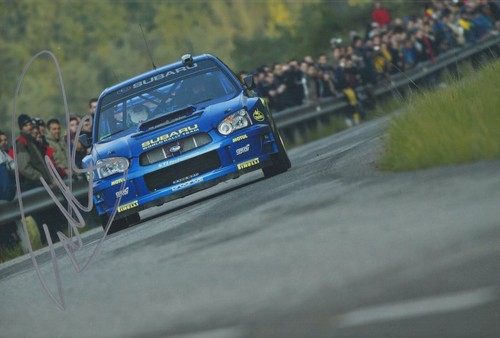 Petter solberg hand - solberg, signed