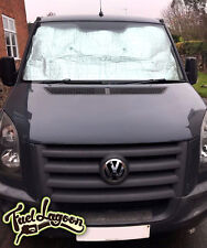 VW Crafter Mercedes/Sprinter Camper Van Thermal Screen Silver Blinds Stealth