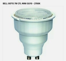 BELL 00715 7W CFL MINI GU10 - 2700K replaces halogen GU10
