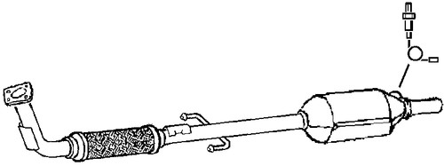 Approved front pipe - pipe, &