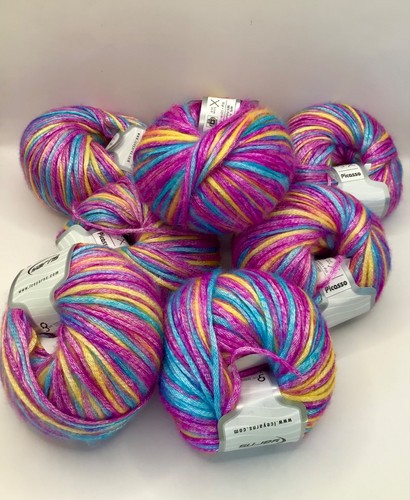 Ice yarns picasso rainbow - yarns,
